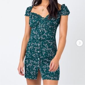 Princess Polly Green Dress